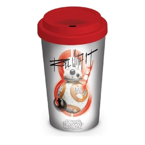 Mugg för resa Star Wars De sista Jedi - BB-8 Rulla med det
