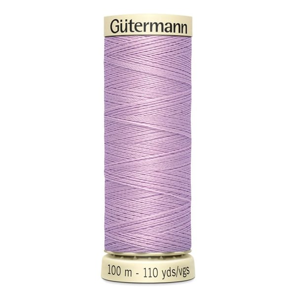 Lot om 5 spolar 100m Tråd 100% polyester Gutermann Ref 788988 - Att 441 - glycin