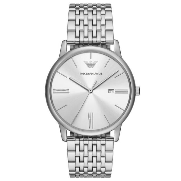 Montre Emporio Armani - Herrar - AR11599 - Silver Rostfritt stål - 42 mm - 5 bar
