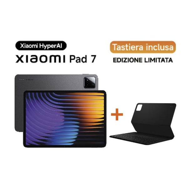 Xiaomi Pad 7 Tablet 11,2" 128GB 8GB RAM Grå VHU5557EU - Snapdragon 7+ Gen 3