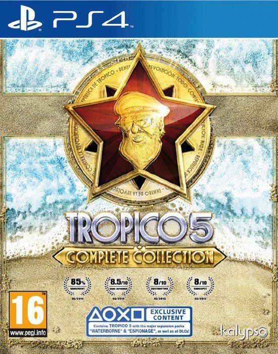 Simulering - Tropico 5 Complete Collection - Eras - PS4 - Blu-Ray