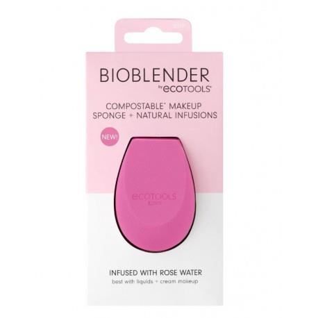 Sminksvamp - ECOTOOLS - Rosenvatten Bioblender - Biologiskt nedbrytbar - Anti-inflammatorisk - Färg rosa