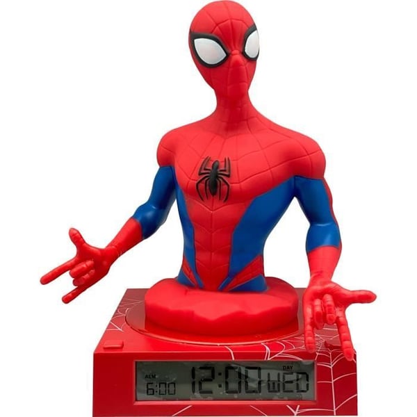 Spiderman 3D väckarklocka - KIDS LICENSING - SPD3621