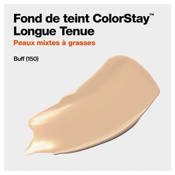 R.E.V.L.O.N - ColorStay Foundation för blandad/fet hy 150 Buff 30ml