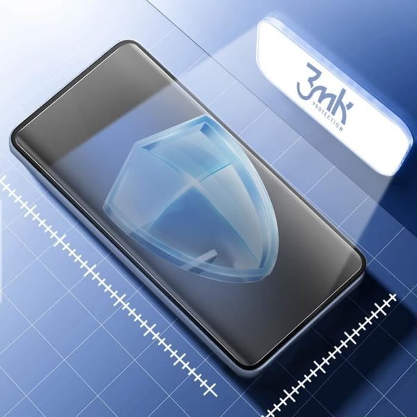 Skärmskydd - 3MK - TCL 40R 5G - Stötsäker Hydrogel - Transparent - Reptålig