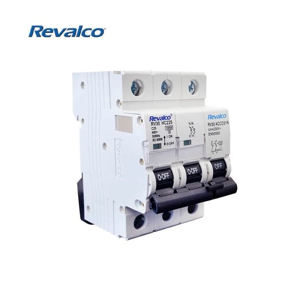 Distributör IGA - REVALCO - 2P 25A C 10KA - Överspänningsskydd - Norm EN-50550