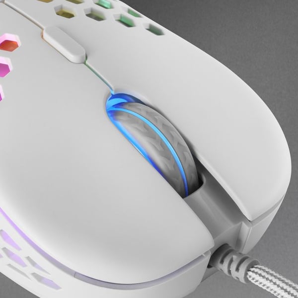 Souris Gaming - MM55 - RGB - 12800 dpi - 7 programmerbara knappar - Trådad