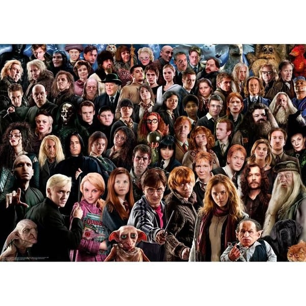 Pussel 1000 bitar: Harry Potter