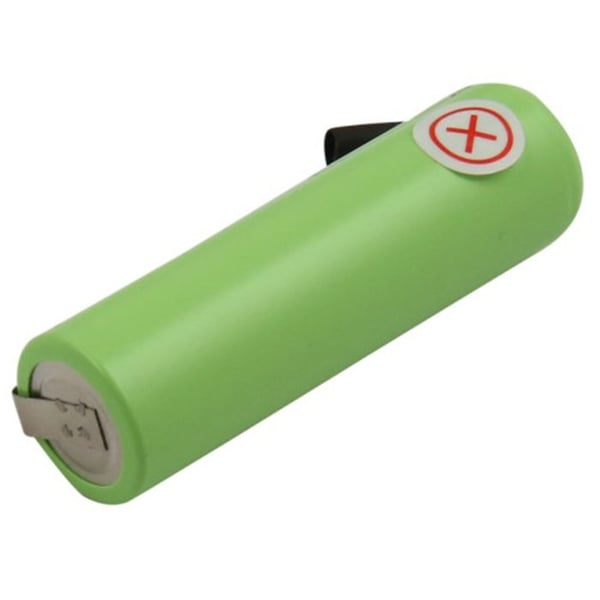 NiMH-batteri - AVIZAR - 1008 - 2500mAh - Kompatibel med Braun rakapparat och Philips borste - Grön