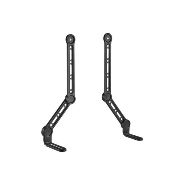 Soporte för AISENS SPK03U-375 ljudbar, svart stål, VESA-kompatibel, 15kg, 493mm
