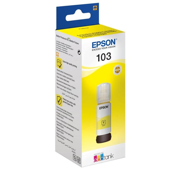 Epson Ecotank 103 Bläckpatron Gul