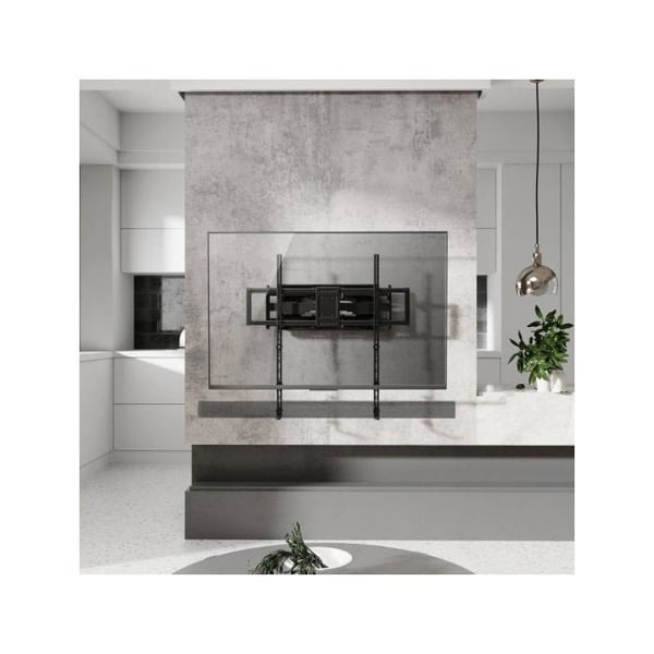 Soporte för AISENS SPK03U-375 ljudbar, svart stål, VESA-kompatibel, 15kg, 493mm