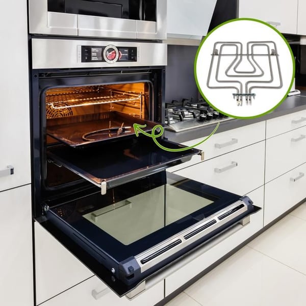 Överlägsen resistans 800W + 1650W Ugn, spis 3570411037 FAURE, ARTHUR MARTIN ELECTROLUX, ZANKER, ZANUSSI, ELECTROLUX, AEG, RE