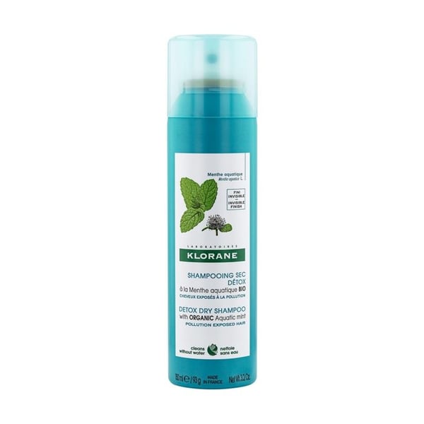 Klorane Aquatic Mint Anti-Pollution Detox Torrschampo 150ml