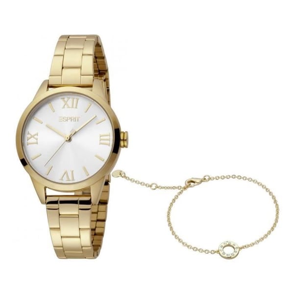 Klocka - Ande - ES1L259M0065 - Rostfritt stål - Guld - Kvarts - Unisex