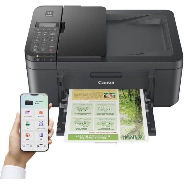 Multifunktionsprinter Inkjet - CANON - PIXMA TR4756i - Sort - USB