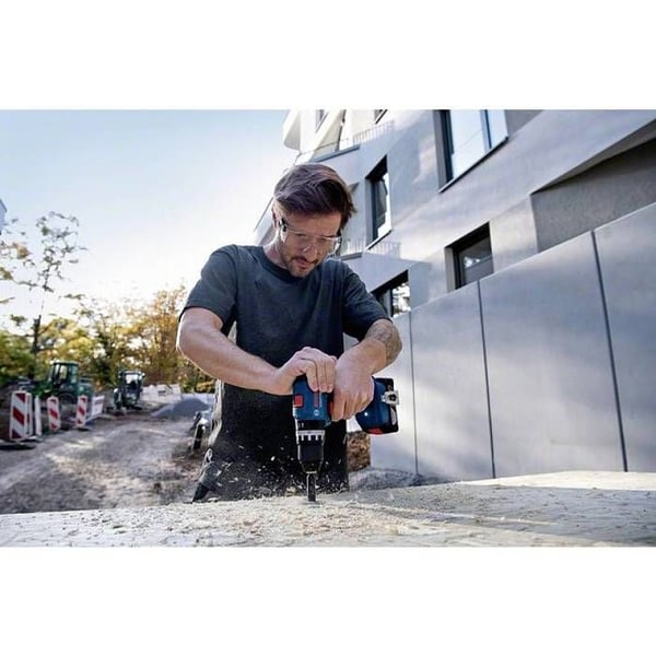 Slagborrmaskin - Bosch - GSB 18V-45 - Trådlös - 2 Li-ion-batterier 2,0 Ah - 18 volt