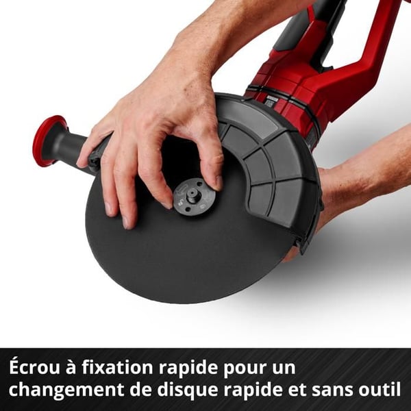 Einhell Professional Vinkelslip 230mm utan sladd AXXIO 36/230 Q Solo PXC (36V) Levereras utan batteri och utan laddare