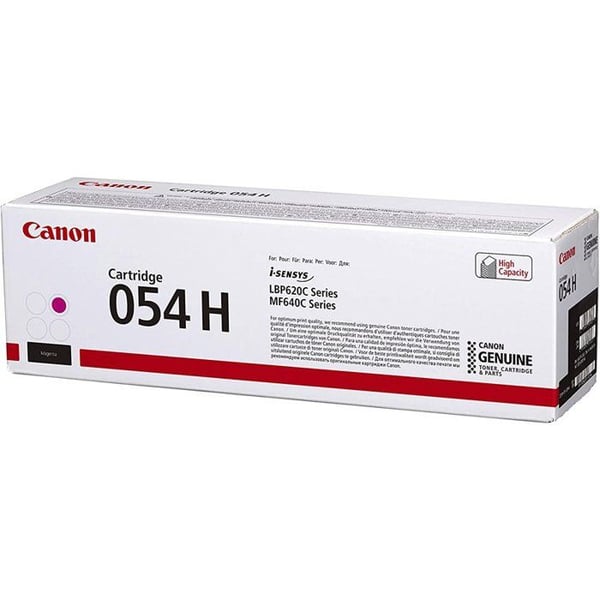 CANON 054H tonerkassett - Magenta - Laser - Hög kapacitet - 2300 sidor