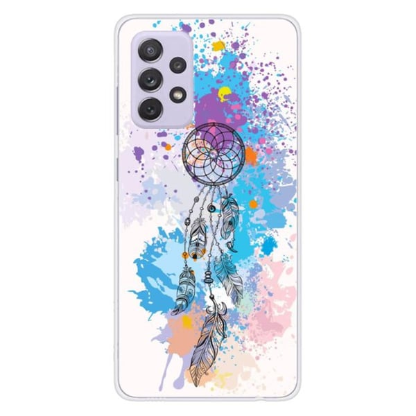 1001Coques - Silikonfodral kompatibelt med Samsung Galaxy A52 - Drömfångarmotiv i färg - Originaldesign tryckt i Frankrike