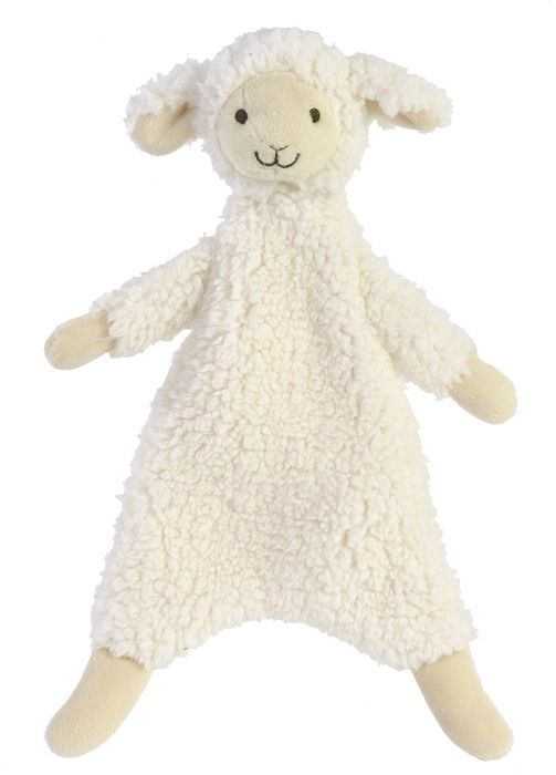 Plyschleksak - HAPPY HORSE - Lamm Leo Tuttle - Vit - 23 cm - Baby - Blandat