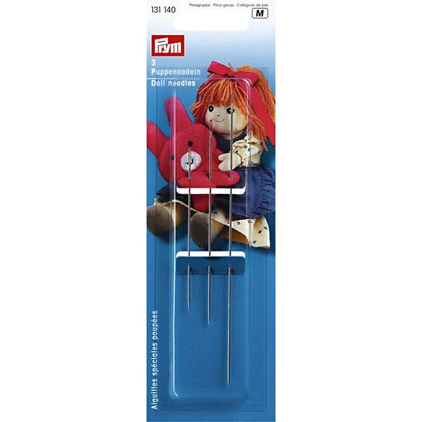 Prym - Nål för tillverkning av dockor x 3