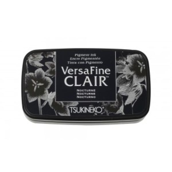 Bläck - Tsukineko - Versafine Clair Nocturne - Snabbtorkande - Vattentålig - 9,5 cm x 5 cm
