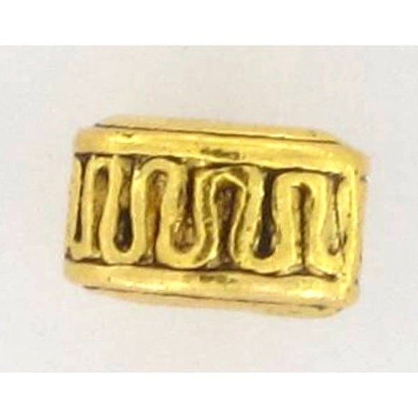 MégaCréa - Rund metallpärla Ø 8 mm Guld