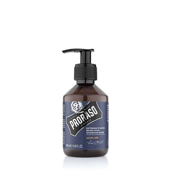 Schampo - PRORASO - Azur Lime - 200ml - För Män - Lätt Rengöring