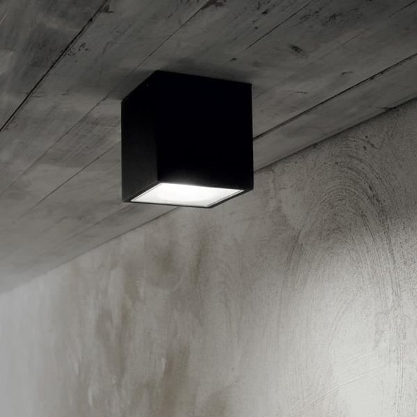 Utomhus taklampa - Antracit - GU10 - IP54 - Metall - Dimbar