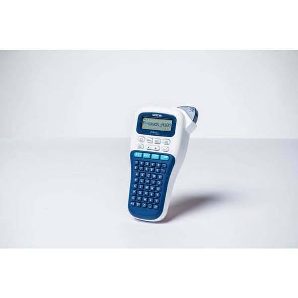 Etikettmaskin - BROTHER - P-Touch PT-H107B - 20 mm/s - 180 dpi - 2 rader utskrift