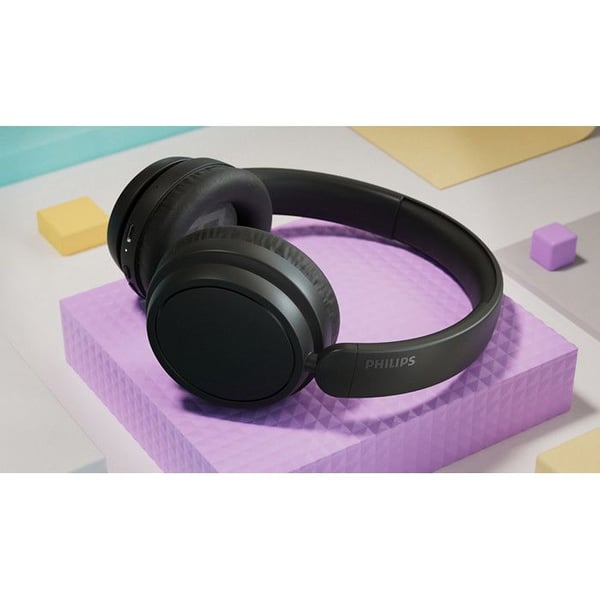 Philips Trådlösa Öronkåpor TAH5209BK/00 Svart Serie 5000 Bluetooth 65h