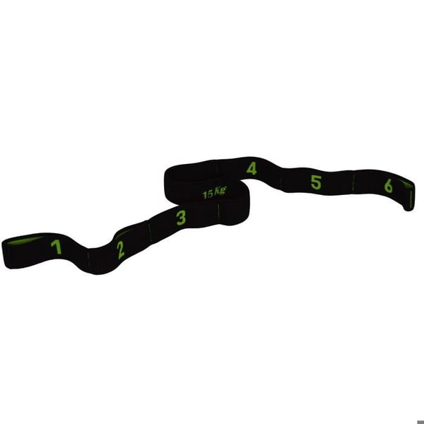 Gummiband Fitness - SEA - Styrka 15kg - Över 40 övningar - Unisex - Vävda gummiband