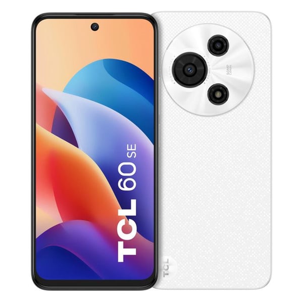 TCL 60 SE Smartphone Ren Vit 6,67" 8GB RAM 512GB Internminne