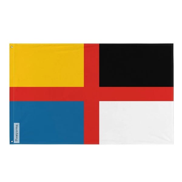 Yuan Shikai:s imperialflaggor – 90 x 150 cm – Polyester – Metalöglor – Vattentålig