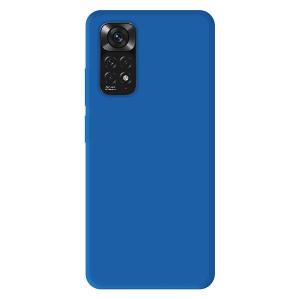 Blå silikonfodral - Kompatibel med Xiaomi Redmi Note 11 4G