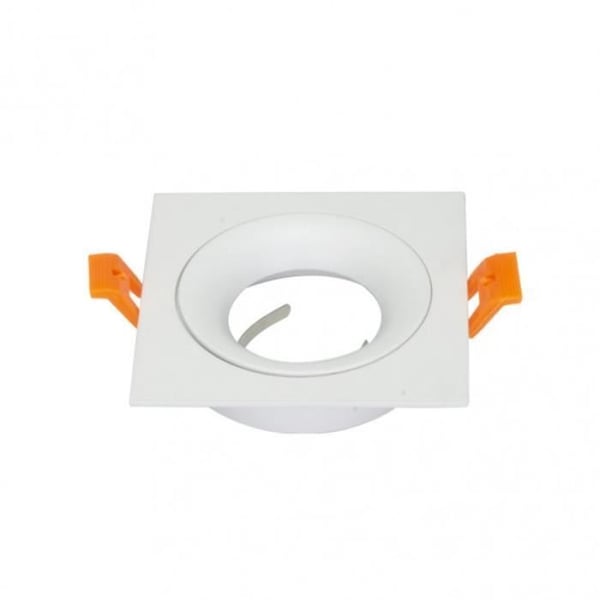Inbyggd - ANOU - Fyrkantig - Aluminium - Vit - GU10