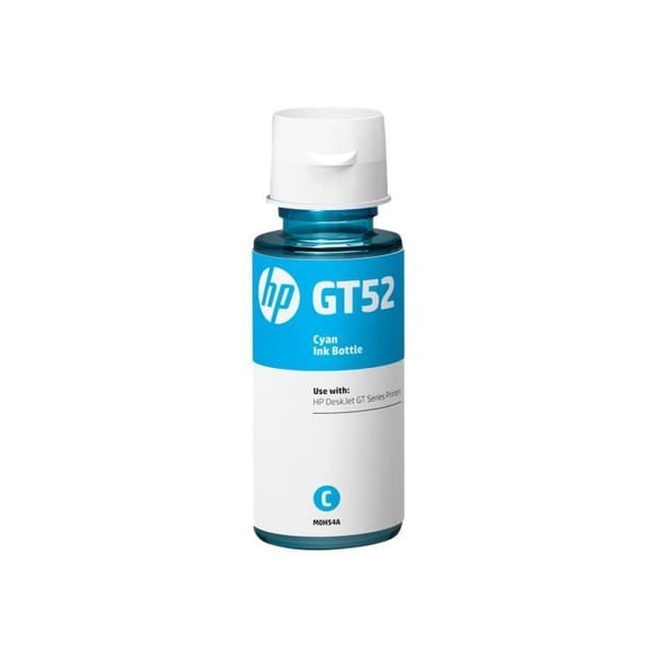 HP GT52 Cyan refill bläck för Deskjet GT 5810, GT 5820, GT 5822