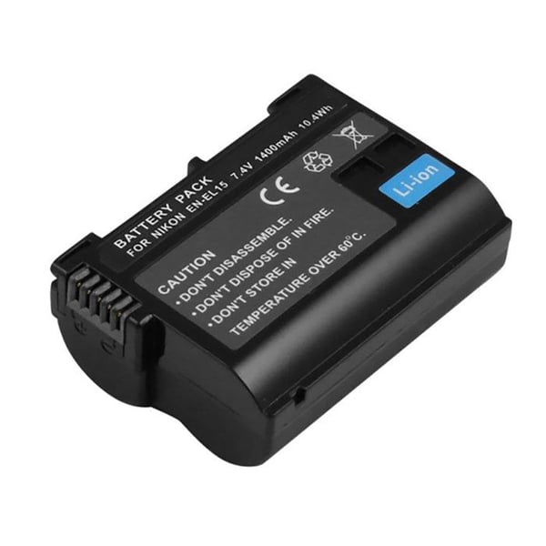Batteri - AVIZAR - EN-EL15 - 1400mAh - Li-ion - Kompatibel med Nikon