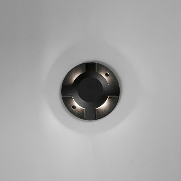 Ytlig lampa - Faro Barcellona - LOTH-3 - Aluminium - Glas - LED 3000K
