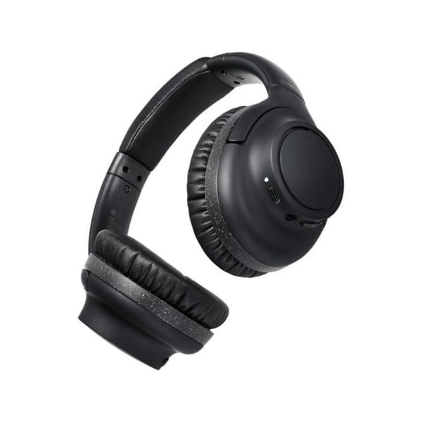 Bluetooth Hörlurar - AUDIO TECHNICA - Svart - Batteritid 90 timmar - Trådlös - Inbyggd mikrofon