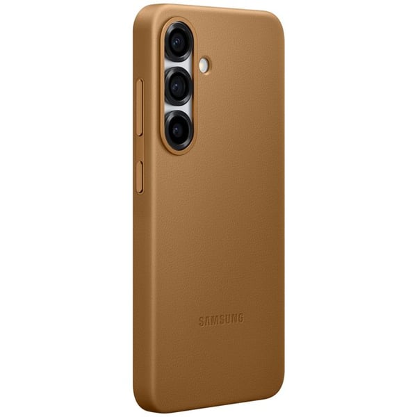 Skydd för Galaxy S25 Kindsuit-kollektionen i premium läder Samsung Guld
