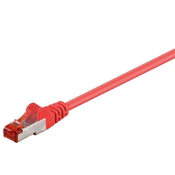 Nätverkskabel - MICROCONNECT - CAT6 S-FTP - 50m - Röd - S-STP