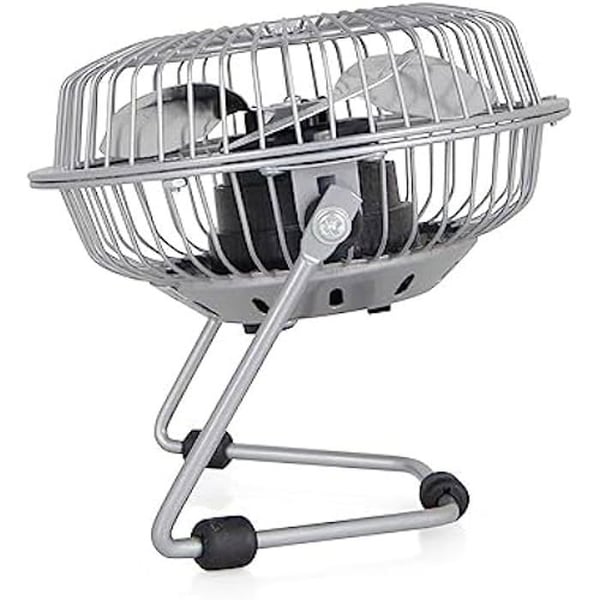 Orbegozo PW 1025 Bordsfläkt Effekt: 8 W. Metallblad, Bladdiameter: 10 cm Mycket tyst 2 i 1: USB och