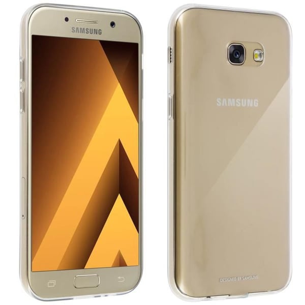 Fodral - SAMSUNG - Galaxy A5 2017 - Transparent skal - Silikongel - Ultra-tunn 0.3 mm