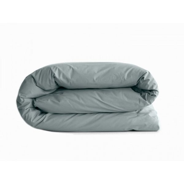 "Manoir" påslakan ren percale kammad långfibrig bomull 80 trådar/cm² Sydvind - Lav - Påslakan 240 x 220 cm