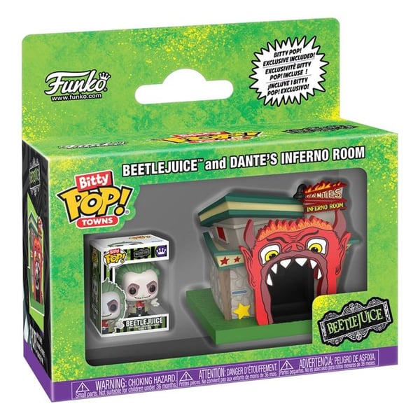 Figurine Funko Bitty Pop! Town | Beetlejuice | Dantes