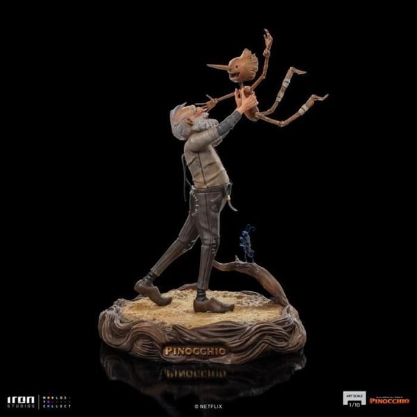 Statuett - IRON STUDIOS - Pinocchio - Skala 1/10 - 23 cm - Resin - Inomhus