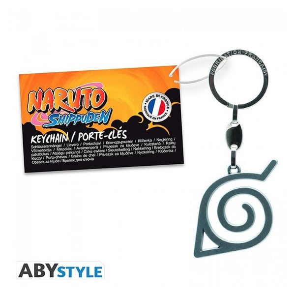 Nyckelring 3d | Naruto | Konoha-logotyp