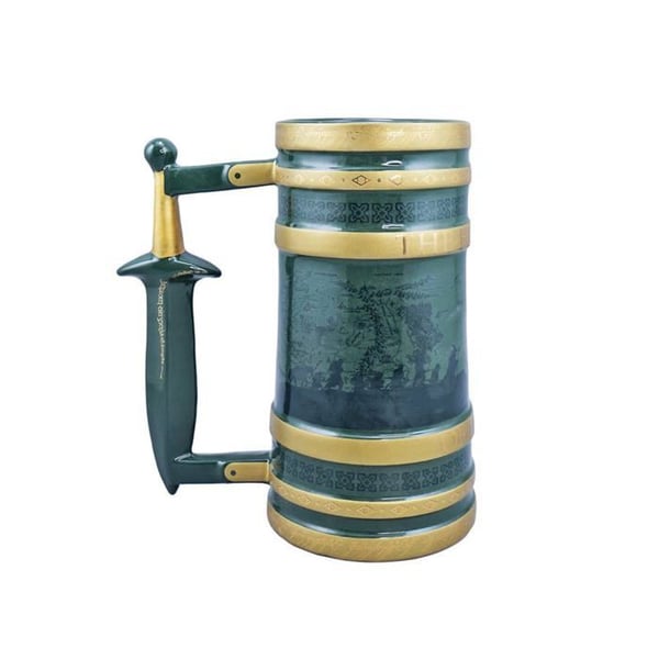 Mugg - HALF MOON BAY - Sagan om Ringen - 950 ML - Flerfärgad - Keramik - Cylinderformad